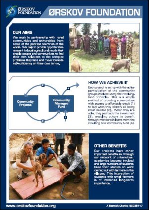 Orskov Foundation Aims